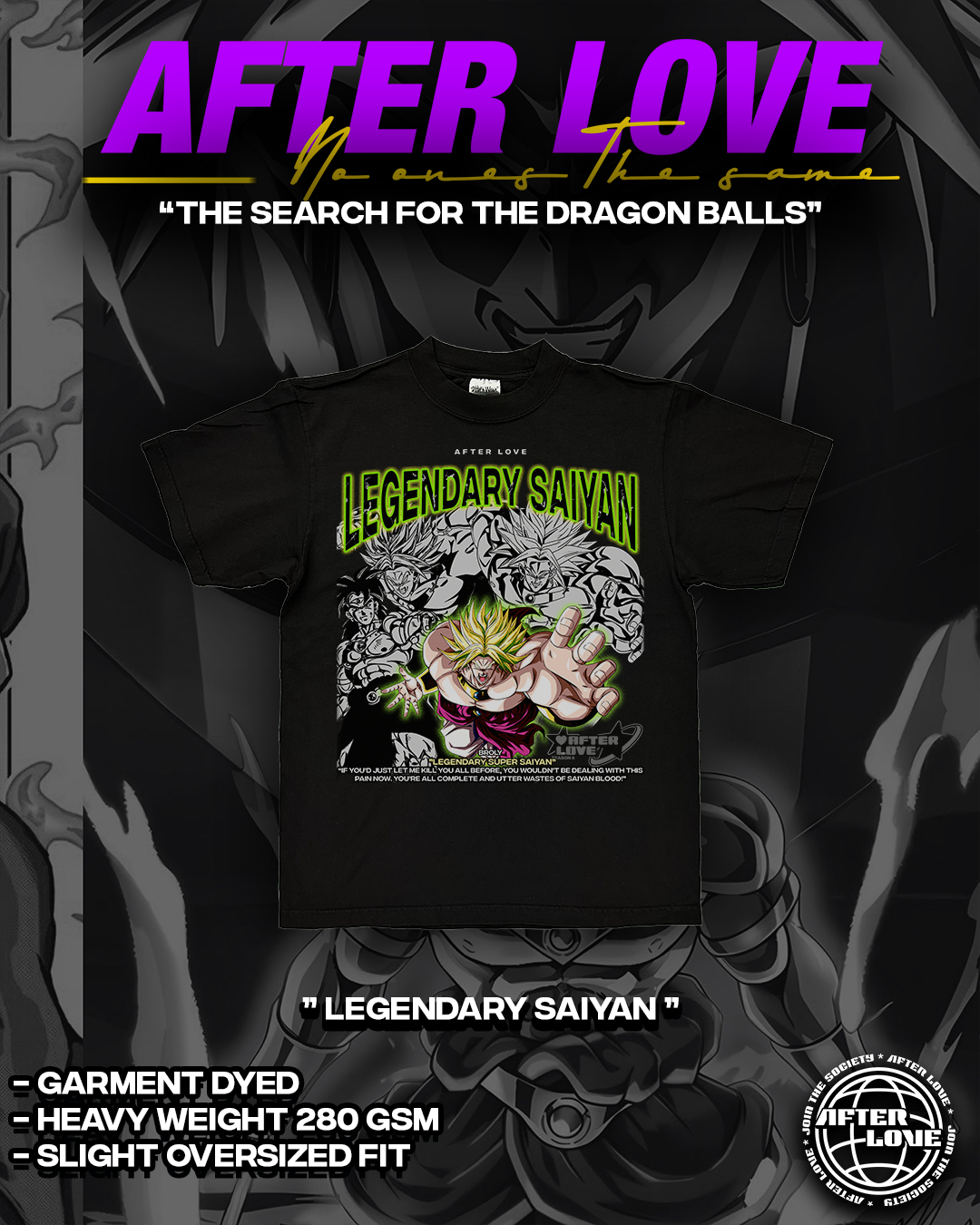 "Legendary Saiyan " Graphic Tee