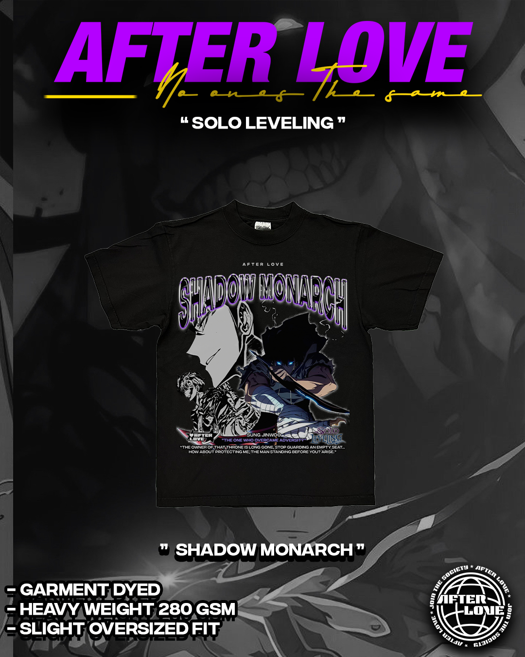 " Shadow Monarch " Graphic Tee