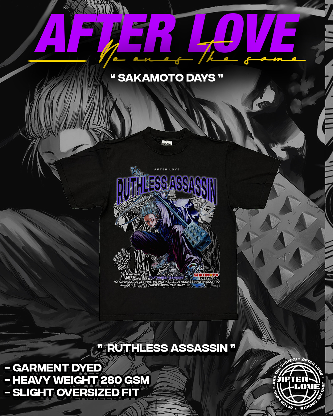 " Ruthless Assassin " Graphic Tee