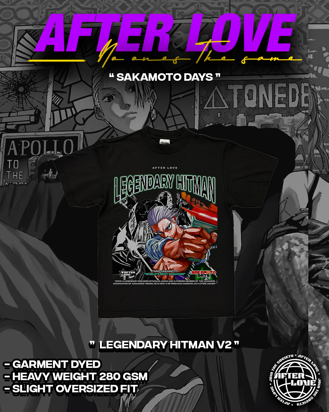 " The Legendary Hitman V2 " Graphic Tee