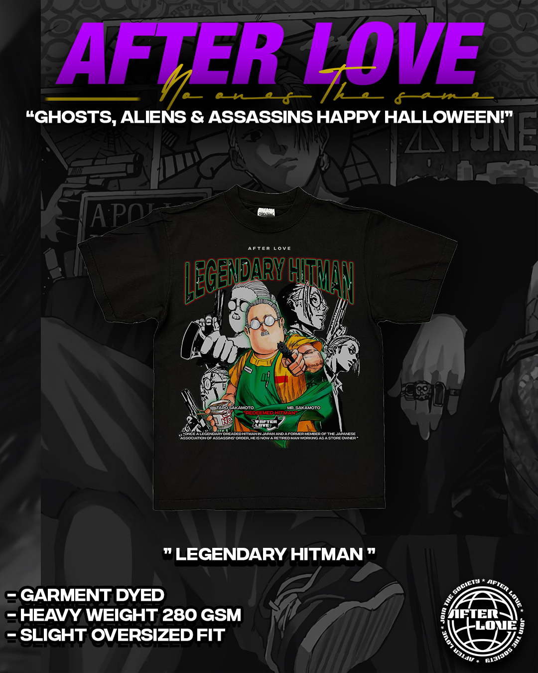 "Legendary hitman" Graphic Tee